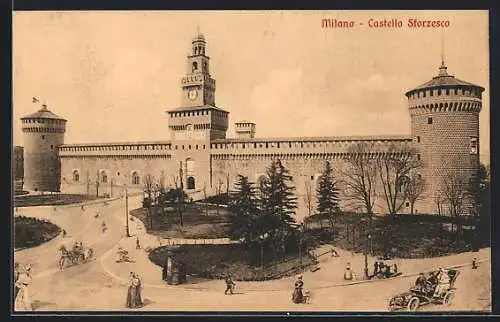 AK Milano, Castello Sforzesco