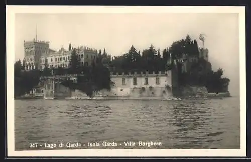 AK Isola Garda /Lago di Garda, Villa Borghese