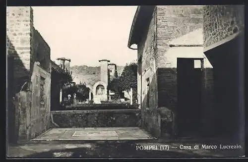 AK Pompei, Casa di Marco Lucrezio