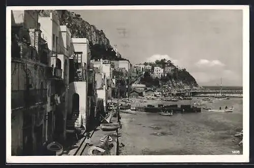 AK Capri, Partie am Hafen