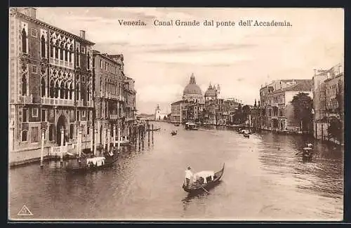 AK Venezia, Canal grande dal ponte dell`Accademia