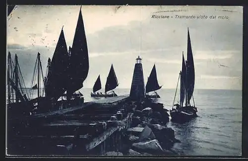 AK Riccione, Tramonto visto dal Molo