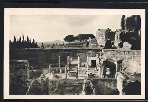AK Tivoli, Villa Adriana, teatro Marittimo e Biblioteghe Greche