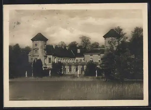AK Rheinsberg, Blick auf Schloss