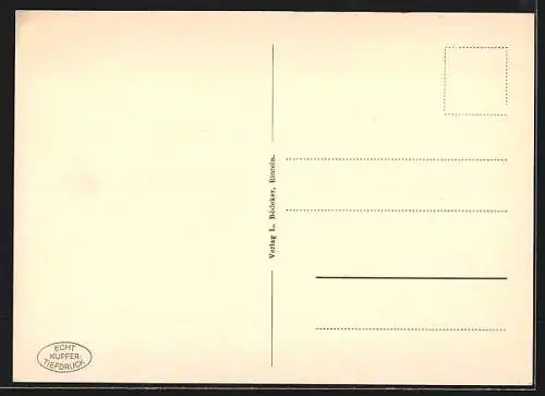 AK Rinteln a. d. Weser, Münchhausen-Hof, Ritterstrasse