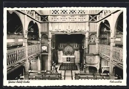 AK Hahnenklee, Innenansicht der Evang. Kirche