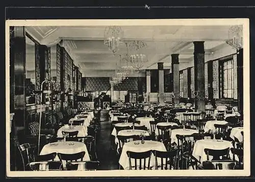 AK Magdeburg, Café Weisser Schwan, Breiteweg 160-162