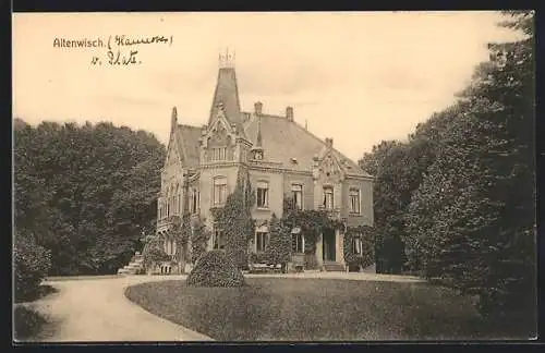 AK Altenwisch, Herrenhaus v. Plate