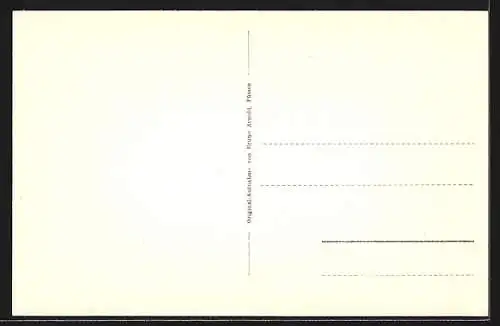 AK Füssen, Haus Guggemos mit Tegelberg, Glückstrasse 8