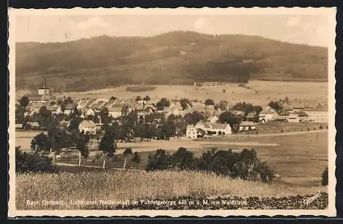 AK Weissenstadt im Fichtelgebirge, Blick auf Luftkurort und Waldstein