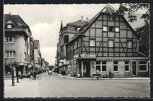 AK Werl /Westf., Gasthaus Diers, Steinerstrasse