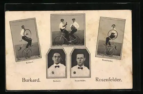 AK Burkard Rosenfelder, Radsport-Akrobat
