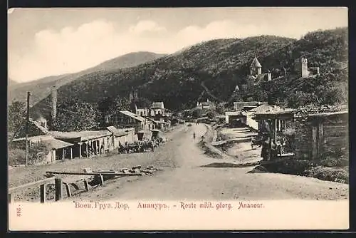 AK Ananour, Route milit. georg.