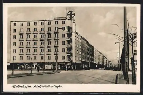 AK Gotenhafen, strasse