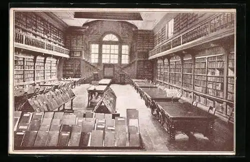 AK Firenze, R. Biblioteca Nazionale Centrale, Salone pubblico di lettura