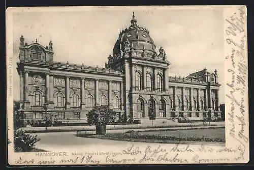 AK Hannover, Neues Provinzial-Museum