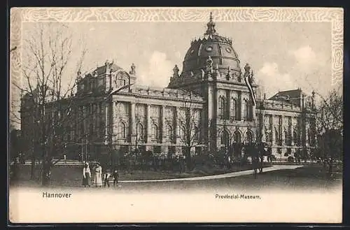 AK Hannover, Ansicht vom Provinzial-Museum