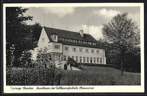 AK Springe /Deister, Landheim der Tellkampfschule Hannover