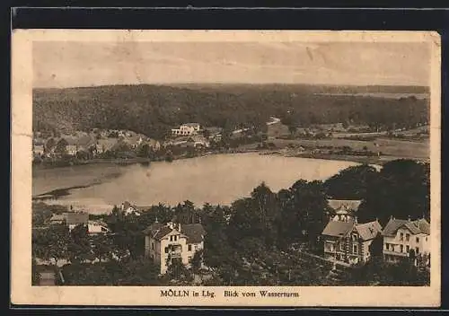 AK Mölln in Lbg., Blick vom Wasserturm