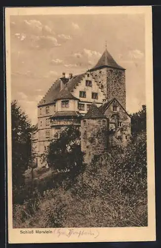 AK Morstein, Blick zum Schloss