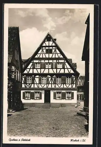 AK Haslach i. K., Gasthaus z. Rebstock