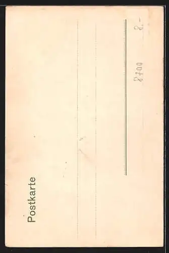 AK Würzburg, Obelisk auf dem Markt an der Marienkapelle