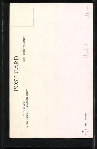 Künstler-AK Luis Usabal: Frau streichelt Pferde links und rechts