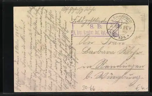 AK Leintrey, Unterstand mit Soldaten