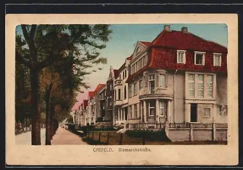 AK Crefeld, Bismarckstrasse