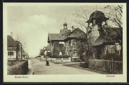 AK Essen / Ruhr, Kolonie Altenhof, Agathenstrasse