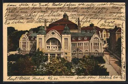 AK Essen, Am Städt. Saalbau