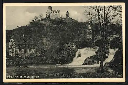 AK Roes, Burg Pyrmont im Eltzbachtal