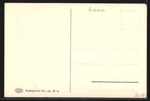 AK Alt-Frankfurt, Domplatz mit Luthereck