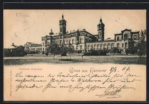 AK Hannover, Polytechnikum im Welfenschloss