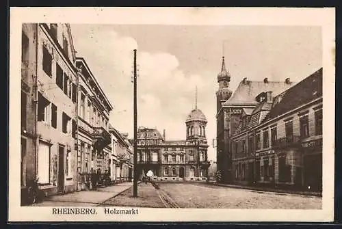 AK Rheinberg, Holzmarkt