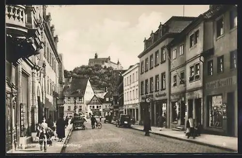 AK Kulmbach i. Bay., Kressenstein mit Plassenburg