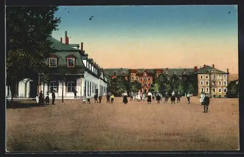 AK Hanau, Infanteriekaserne und Zeughaus