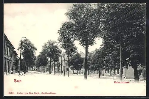 AK Haan, Blick in die Kaiserstrasse