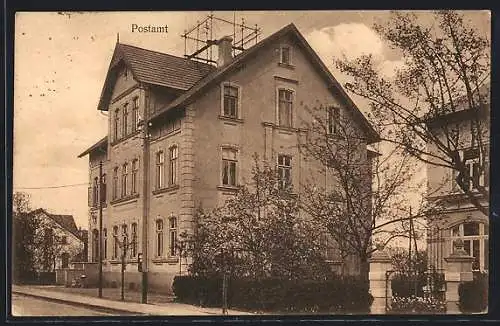 AK Bad Rothenfelde a. Teutoburgerwalde, Ansicht vom Postamt