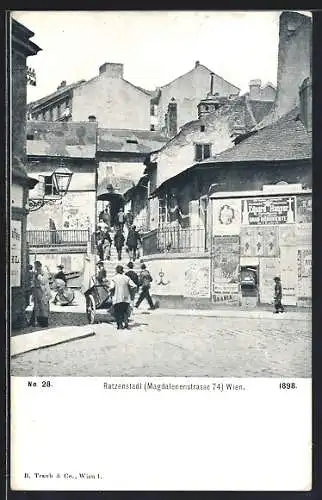 AK Wien, Ratzenstadl, Magdalenenstrasse 74