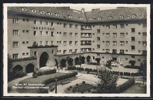 AK Wien, Gemeindebau, Eberthof-Hütteldorferstrasse