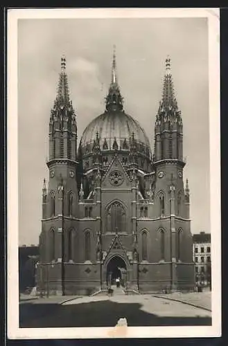 AK Wien, Kirche Maria v. Siege