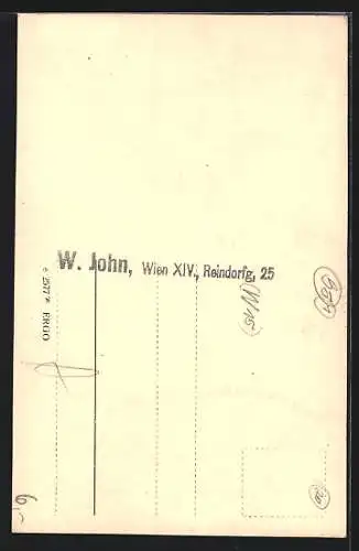 AK Wien, Reindorf, Georg, Geistlicher Rat, Dechant und Stadtpfarrer von Reindorf