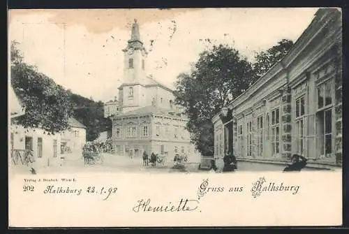 AK Wien-Kalksburg, Blick zur Kirche