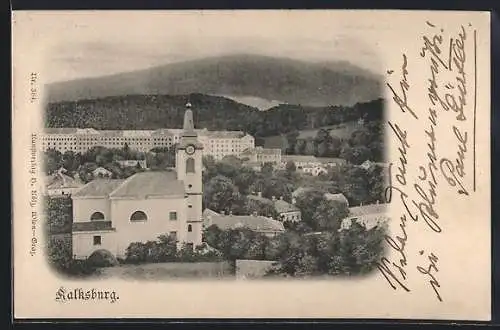 AK Wien, Kalksburg, Kirche und Kollegium