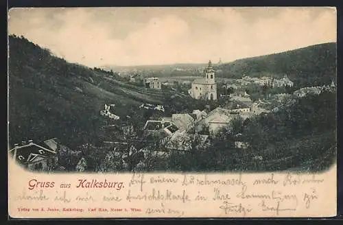 AK Wien XXIII, Kalksburg, Ortsansicht