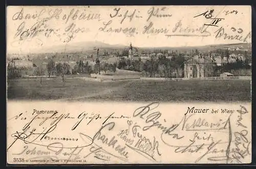 AK Wien, Mauer, Panorama