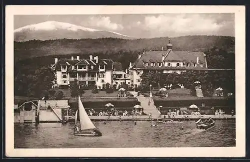 AK Velden am Wörthersee, Hotel Mösslacher