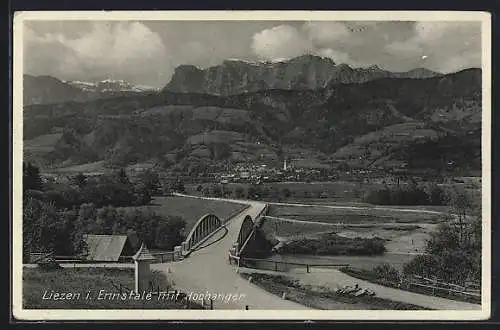 AK Liezen i. Ennstale, Panorama mit Hochanger