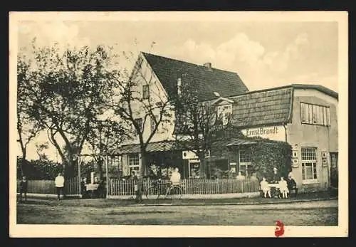 AK Wohltorf i. Sachsenwald, Gasthaus zum Bornbruch, Bes. Ernst Brandt